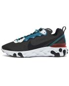 Baskets React Element 55 Se noir/bleu/rouge