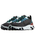 Baskets React Element 55 Se noir/bleu/rouge