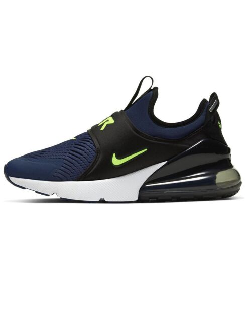 Baskets Air Max 270 Gs bleu marine/noir/jaune