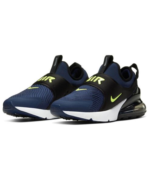 Baskets Air Max 270 Gs bleu marine/noir/jaune