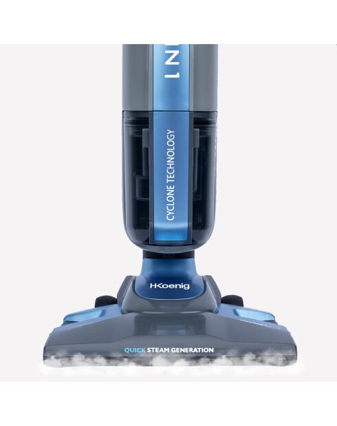 Aspirateur vapeur 3-en-1 ARYA600 bleu/gris