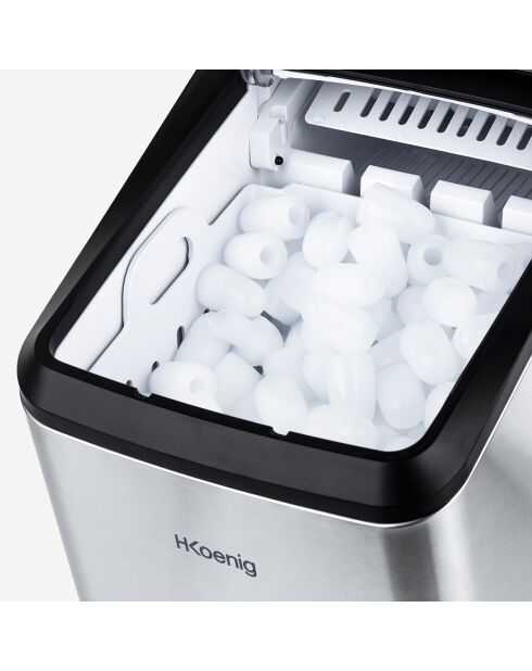 KBP40 grauer Eiswürfelbereiter - 15 kg