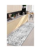 Tapis vinyle Beutiful tiles gris - 66x180 cm