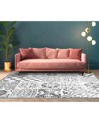 Tapis Beutiful tiles gris - 100x133 cm