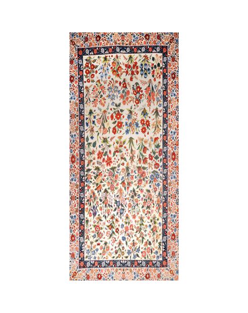 Tapis vinyle Jardin Persan multicolore - 66x150 cm