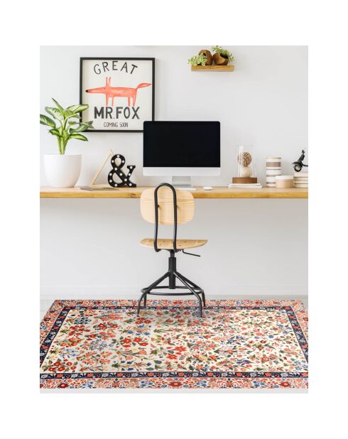 Tapis vinyle Jardin Persan multicolore - 66x150 cm