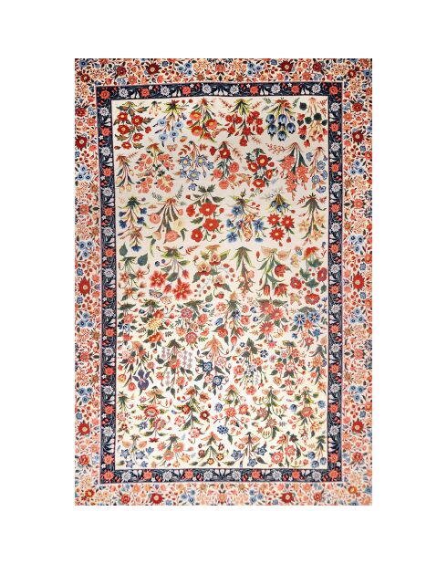 Tapis vinyle Jardin Persan multicolore - 133x200 cm