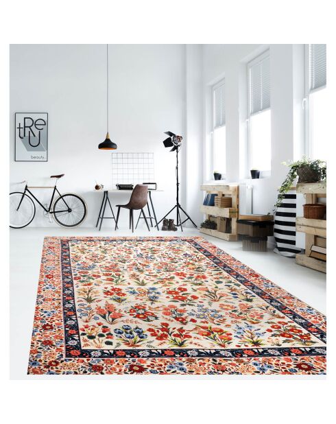 Tapis vinyle Jardin Persan multicolore - 200x266 cm