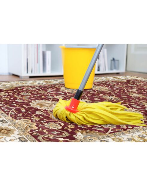 Tapis vinyle Persepolis grenat - 66x100 cm