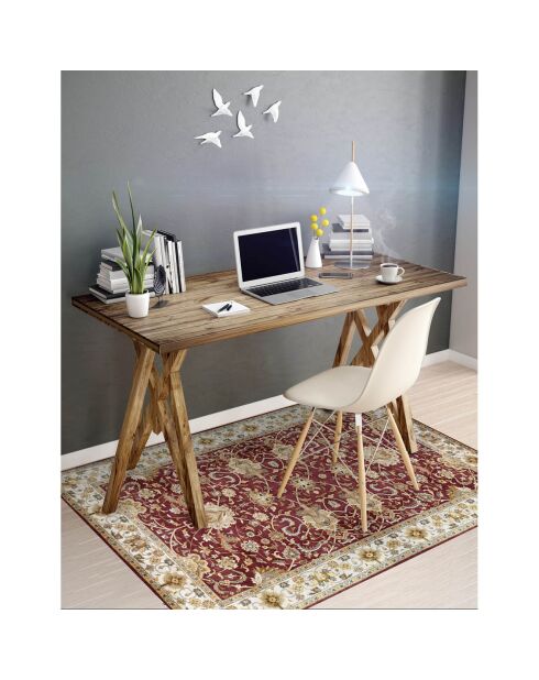 Tapis vinyle Persepolis grenat - 66x100 cm