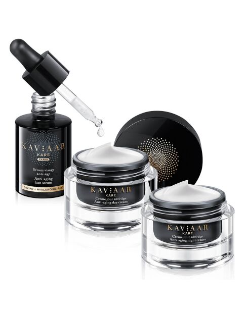 Set anti-âge complet - 3 pièces