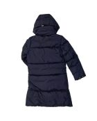 Veste de ski en duvet de canard bleue