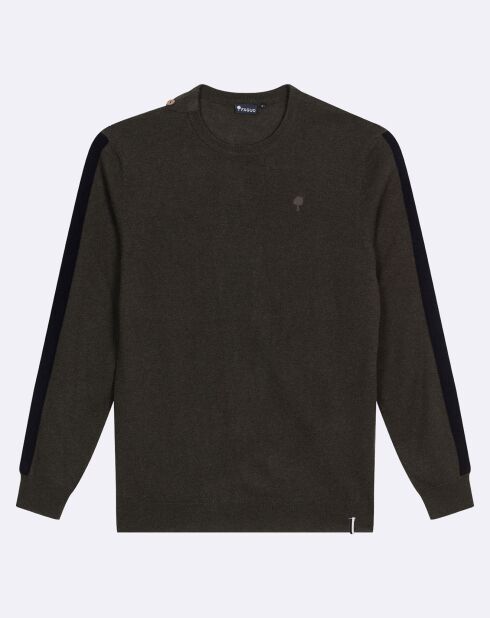 Pull en Laine mélangée Marly kaki
