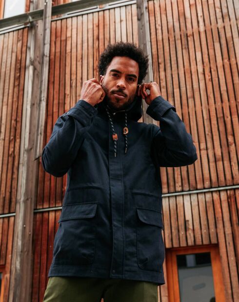 Parka Commana bleue