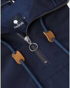 Blouson Cerilly marine/camel