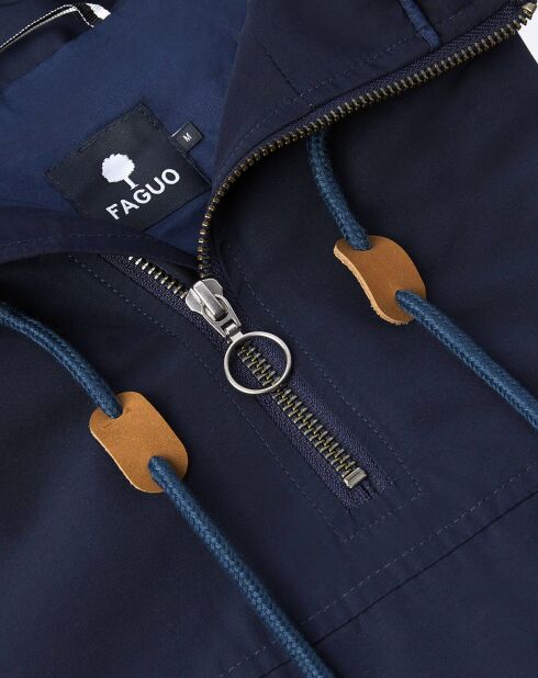 Blouson Cerilly marine/camel