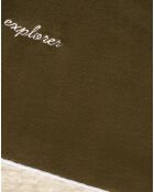 Sweat Arrou kaki/beige