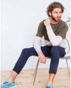 Sweat Arrou kaki/beige