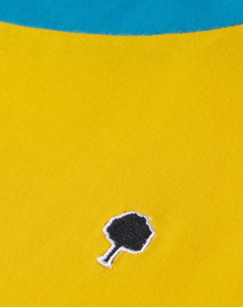 Plesse blauw/geel T-shirt