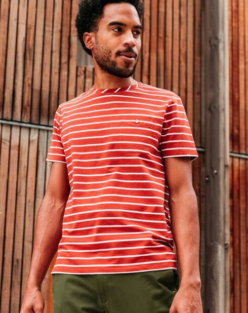 T-Shirt Olonne rouille