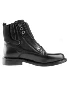 Boots en Cuir Saya noires
