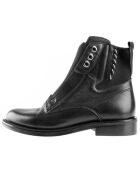 Boots en Cuir Saya noires