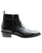 Santiags en Cuir Koko noires - Talon 3 cm