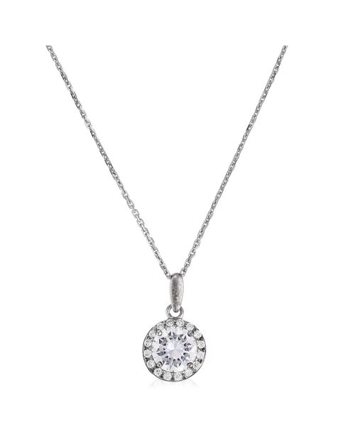 Pendentif Merveilleux or blanc