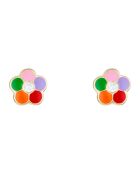 Boucles d'oreilles enfant Margherite or jaune