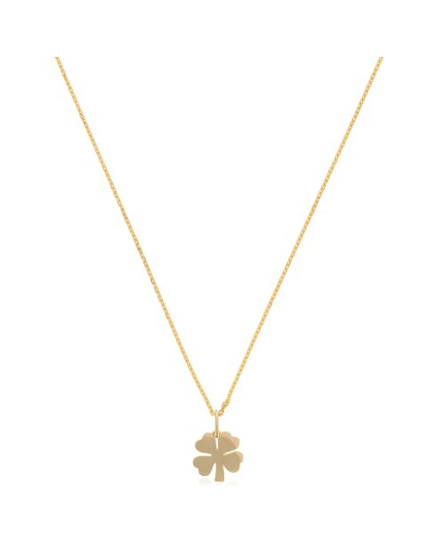 Pendentif enfant Trèfle or jaune