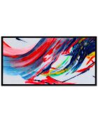 Tableau Abstrait multicolore - 64x124 cm