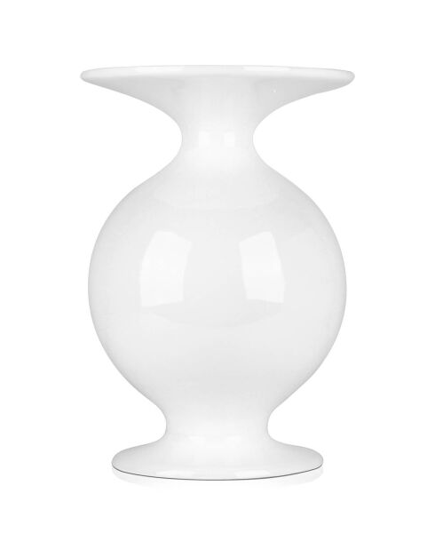 Vase ventru blanc - 48x69 cm