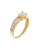 Bague Majestueuse or bicolore