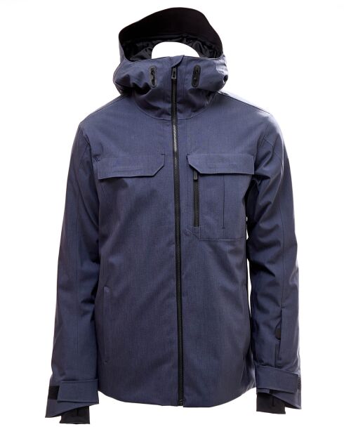 Parka de ski Type bleu foncé