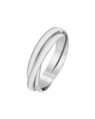 Bague Saturna or blanc