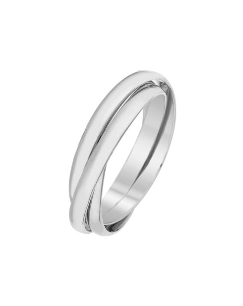 Bague Saturna or blanc