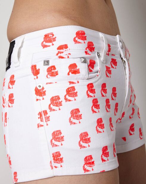 Short Karl  blanc