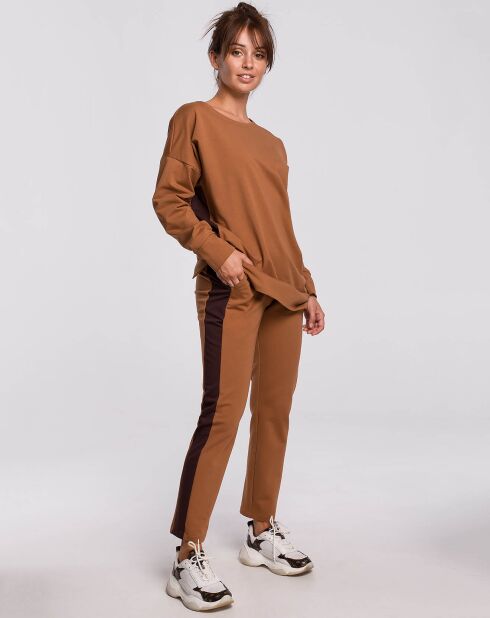 Pantalon Jeanne camel