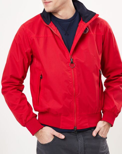 Blouson coupe-vent Sailor Slim rouge