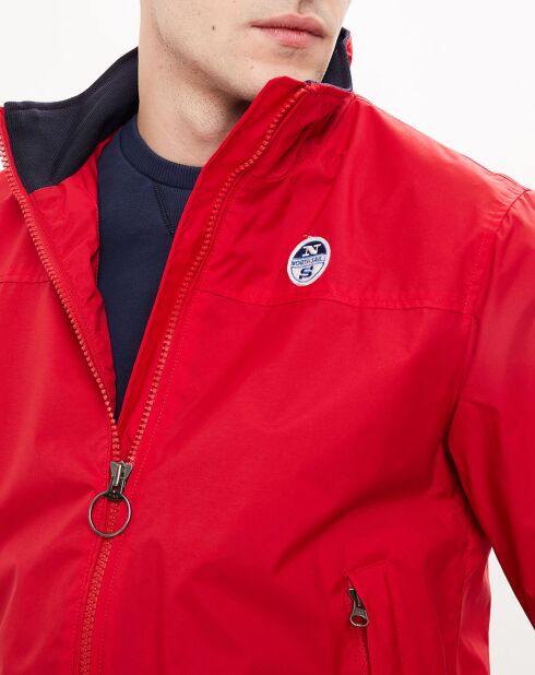 Blouson coupe-vent Sailor Slim rouge