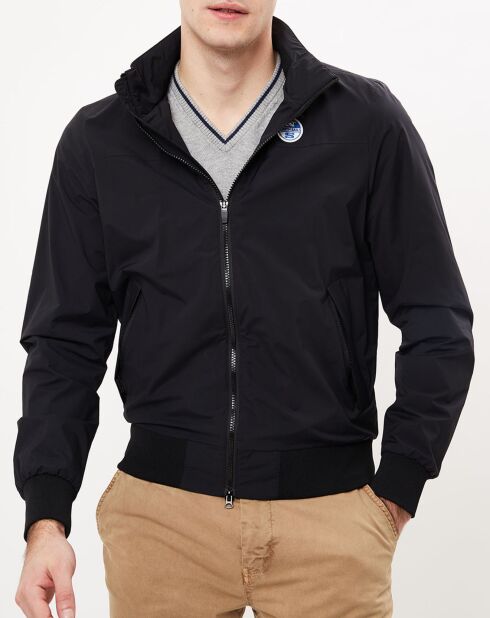 Blouson coupe-vent Sailor Stretch noir