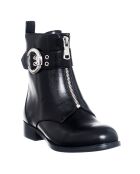 Boots en Cuir Bike noires