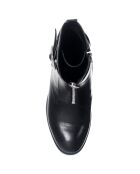 Boots en Cuir Bike noires