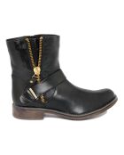 Boots en Cuir Maiorca noires