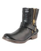 Boots en Cuir Maiorca noires