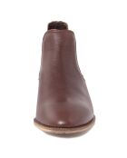 Chelsea Boots en Cuir Bisonte chataigne