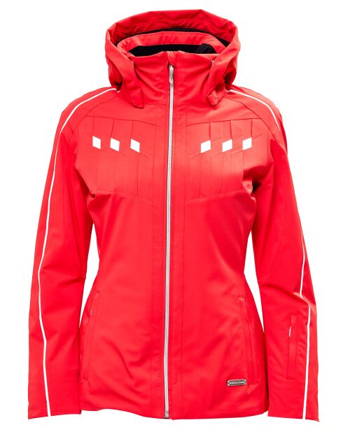 Veste de ski Cluse rouge