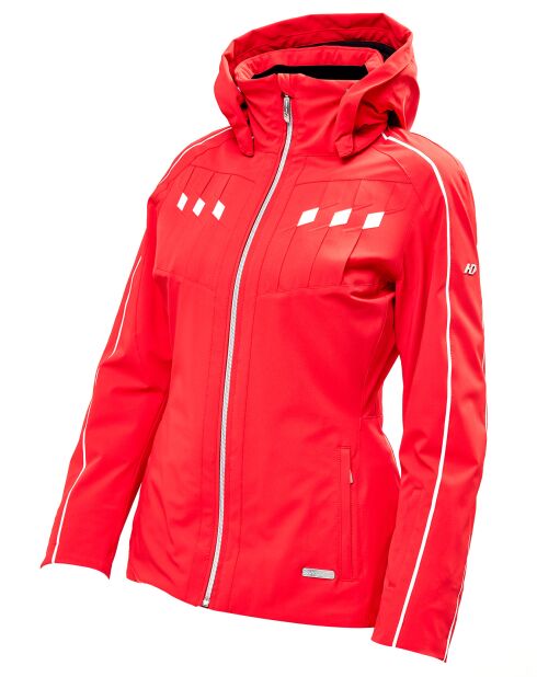 Veste de ski Cluse rouge