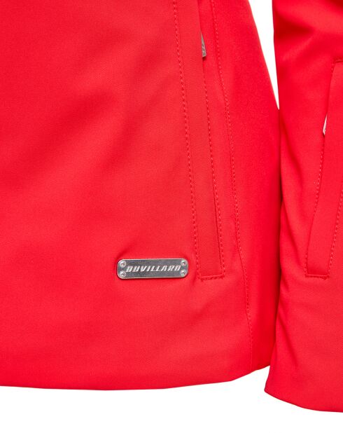 Veste de ski Cluse rouge