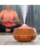 Humidificateur d'aromathérapie à effet bois